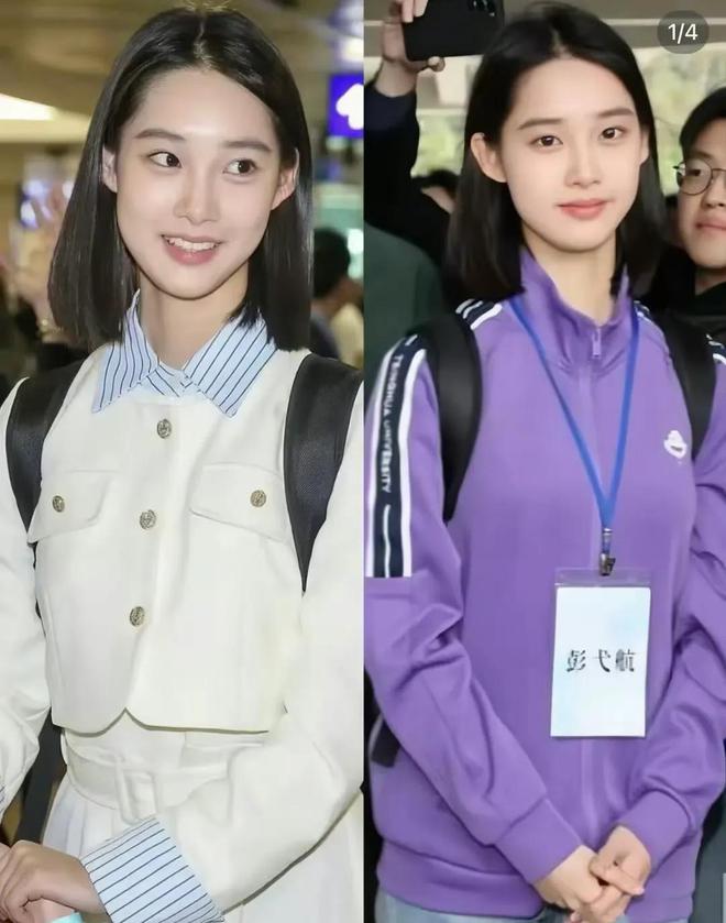 清华校花彭弋航：北京女孩中学年级第一精通舞蹈、主持、表演(图11)