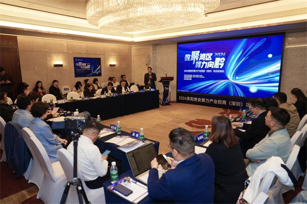 前瞻产业研究院助力2024贵阳市算力产业招商（深圳）项目路演会成功举办(图3)