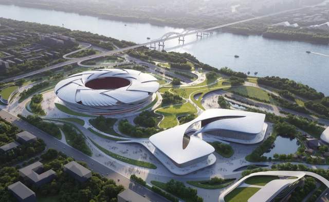 长沙奥体中心建筑设计中标方案公布(图2)